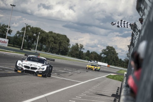 Blancpain Sprint Series 2014 Slovakia Finish  - carwitter