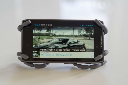 Breffo Spiderpodium Review - Phone Horizontal Desk - carwitter