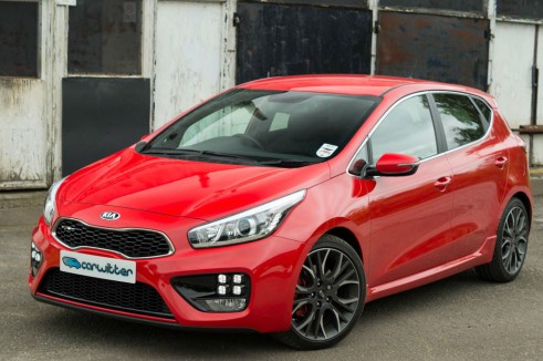 Kia Ceed GT Review - Front Angle - carwitter