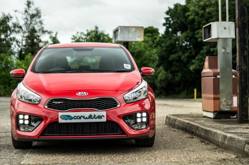 Kia Ceed GT Review - Front - carwitter