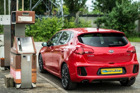 Kia Ceed GT Review - Rear Angle Scene - carwitter