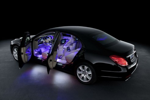 Mercedes S600 Guard interior - carwitter