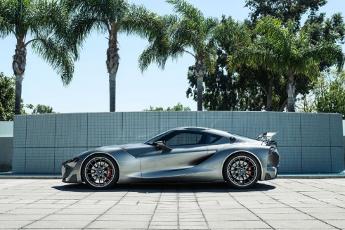 Toyota FT-1 In The Flesh - Side - carwitter