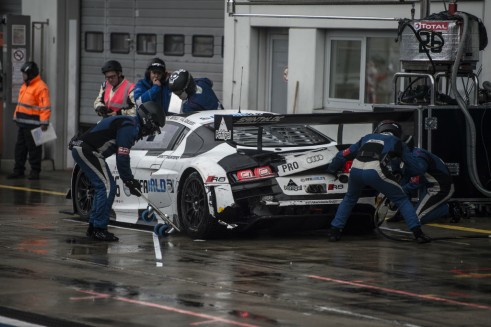 2014 Blancpain Endurance Series Nurburgring 1000 Sainteloc crash 2 - carwitter