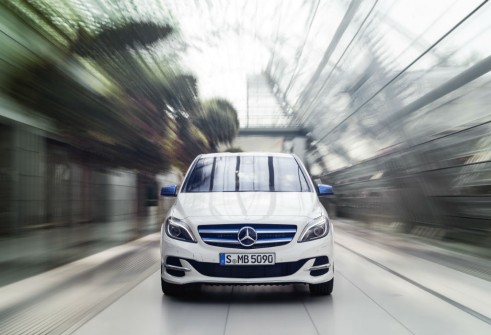 2014 Mercedes B-Class front - carwitter