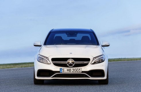 2014 Mercedes C63 AMG - Front - carwitter