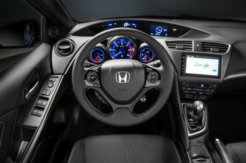 2015 Honda Civic dash - carwitter