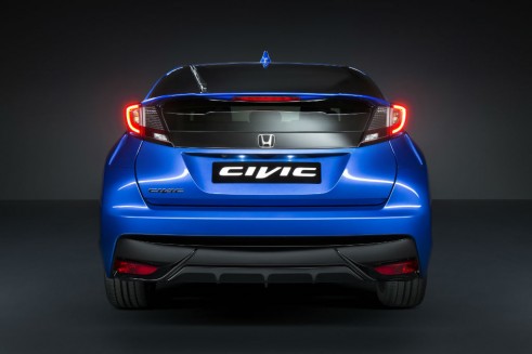 2015 Honda Civic rear - carwitter