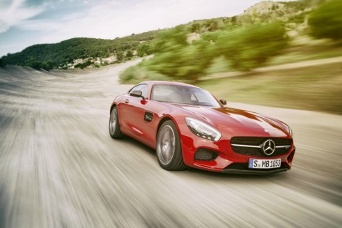 Mercedes Benz AMG GT - Front Side - carwitter
