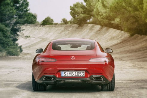 Mercedes Benz AMG GT - Rear - carwitter