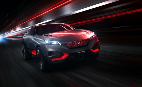 Peugeot Quartz Concept front - carwitter