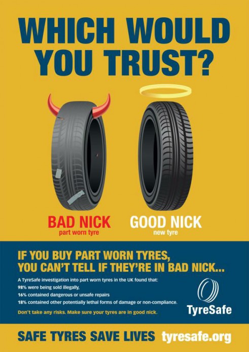 TyreSafe Part Worn Tyre - carwitter