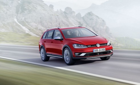 VW Golf Alltrack front 2 - carwitter