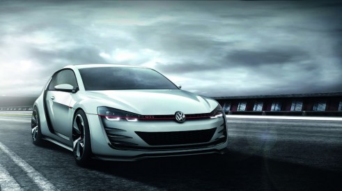 VW Golf Design Vision GTI - Front - carwitter