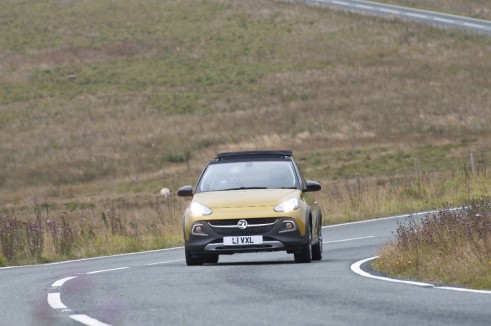 Vauxhall Adam Rocks Air front cornering  Carwitter