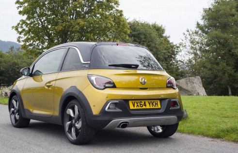 Vauxhall Adam Rocks Air rear - Carwitter