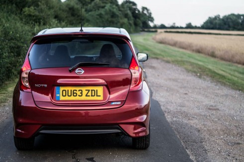 2014 Nissan Note 1.2 DiG-S Review - Rear Scene - carwitter