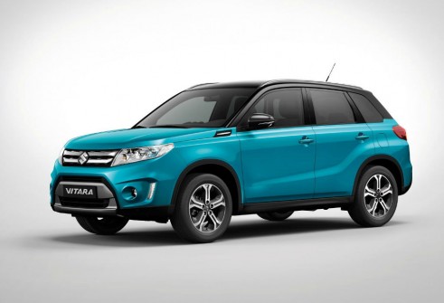2015 Suzuki Vitara - front ang - carwitter