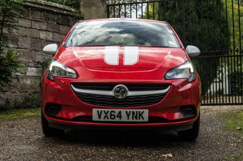 2015 Vauxhall Corsa Review - Front Low - carwitter