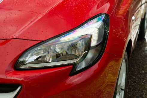 2015 Vauxhall Corsa Review - Headlight - carwitter
