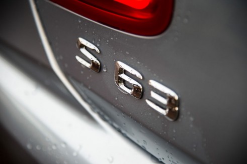 Mercedes S63 AMG Coupe badge - carwitter