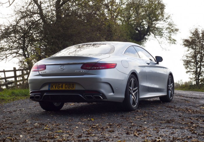 Mercedes S63 AMG Coupe rear- carwitter