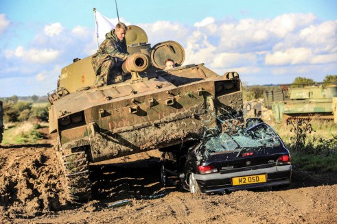 Tanks A Lot - Crushing Cars With Money Supermarket - Carwitter - 0005