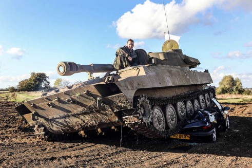 Tanks A Lot - Crushing Cars With Money Supermarket - Carwitter - 0015