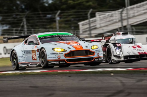 WEC Fuji Aston Audi - carwitter