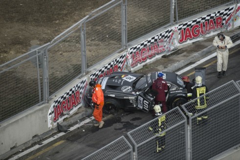 Blancpain Sprint Series Baku crash  - carwitter