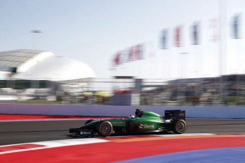 Caterham F1 Russian GP 2014 - carwitter