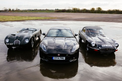 Jaguar Hertiage C-Type E-Type F-Type - carwitter