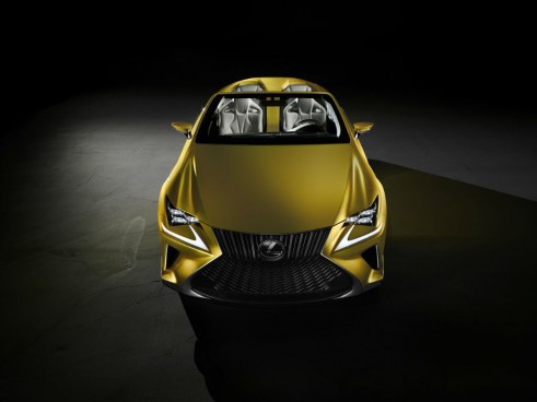 Lexus LF-C2 concept front  - carwitter