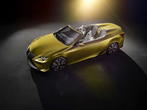 Lexus LF-C2 concept side  - carwitter