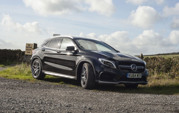 Mercedes GLA45 AMG front - carwitter