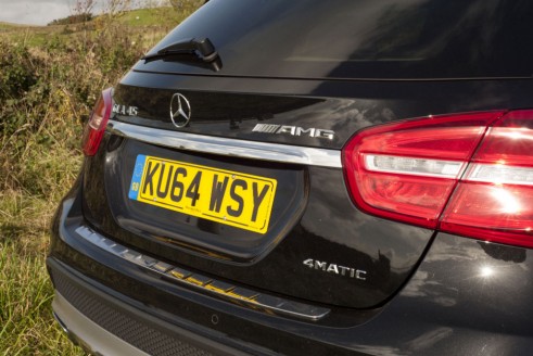 Mercedes GLA45 AMG rear 3 - carwitter