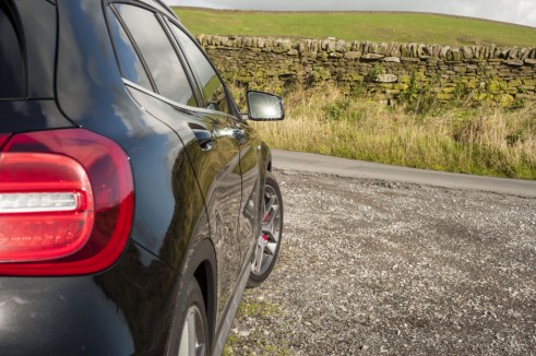 Mercedes GLA45 AMG side 2- carwitter