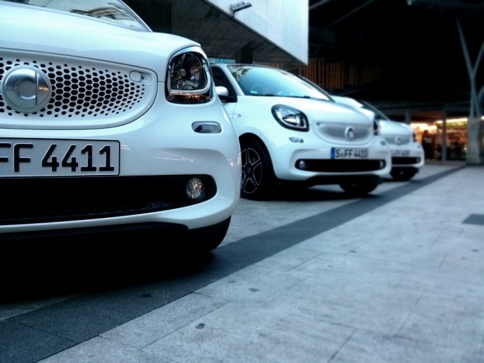 Smart, ForFour, Front, Convoy, Smart Launch, 2014, Carwitter