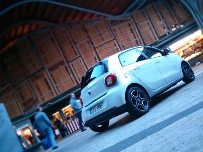 Smart, ForFour, Rear, Market, Smart Launch, 2014, Carwitter
