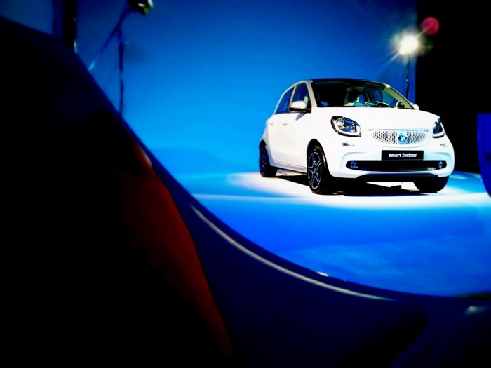 Smart, ForFour, Studio, Front, Smart Launch, 2014, Carwitter