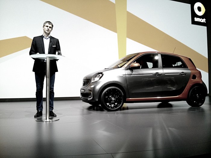 Smart, Forfour, Side, Smart Launch, 2014, Carwitter