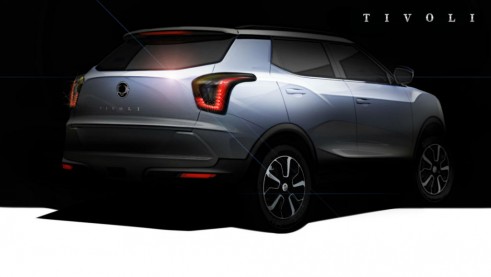SsangYong Tivoli Crossover - Rear - carwitter
