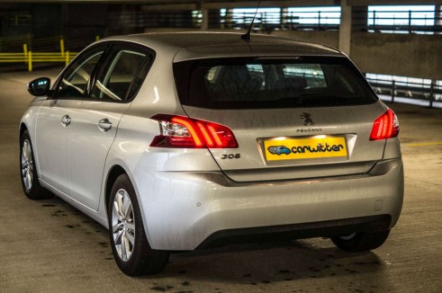 2015 Peugeot 308 1.2 THP - Rear Angle Left - Carwitter