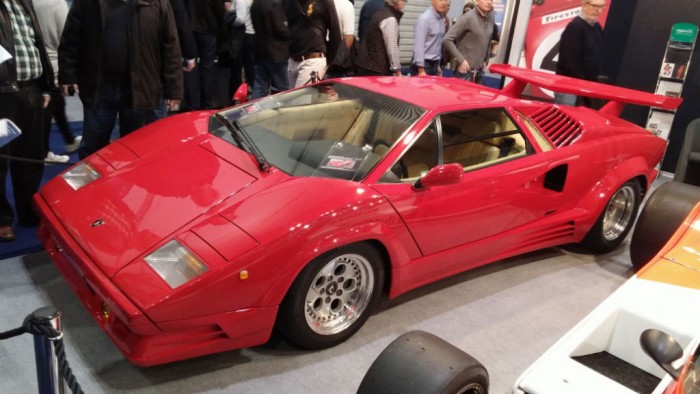 London Classic Car Show Countach - carwitter