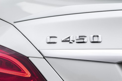 Mercedes C450 AMG Sport badge - carwitter