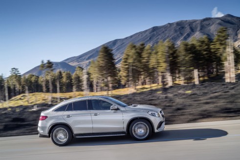 Mercedes GLE 63 Coupe side - carwitter
