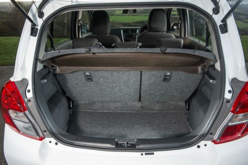 Suzuki Celereo Review - Boot Space - carwitter