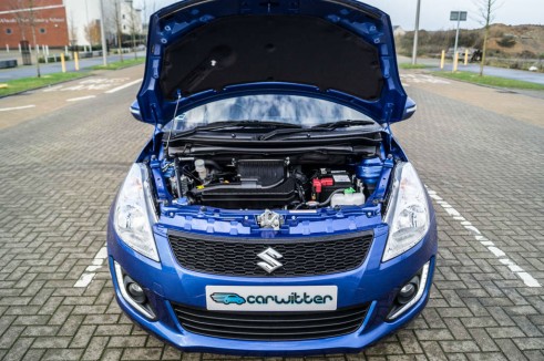 2015 Suzuki Swift DualJet - Bonnet Up Engine - carwitter