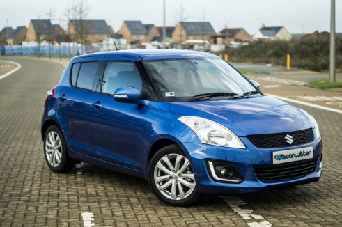 2015 Suzuki Swift DualJet - Front Angle - carwitter