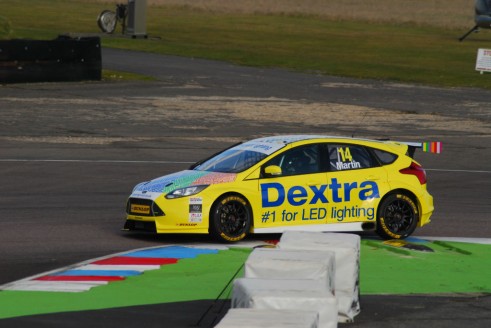 Alex Martin Thruxton Test 2015 Ford Focus ST